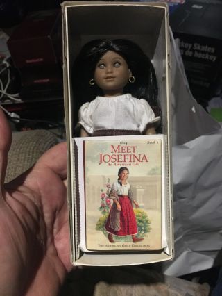 Mini American Girl Josefina Doll (6 Inch) W/ Book