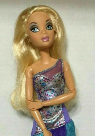 Barbie My Scene Kennedy Doll Blonde Hair Articulated Jointed With Pretty Outfit