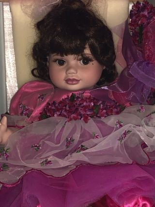 Marie Osmond 2004 Olive May In Loving Tribute 18 " Porcelain Toddler Doll