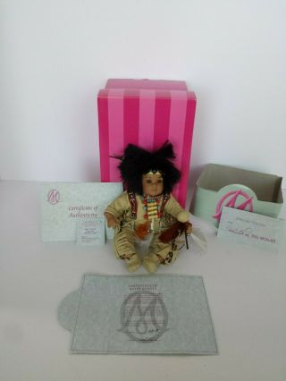 Cond Marie Osmond Mato Tiny Tot Native American Porcelain Doll 4618