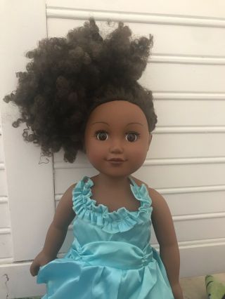 18 " My Life As A Party Planner Doll Aa Ethnic African American Doll Nib
