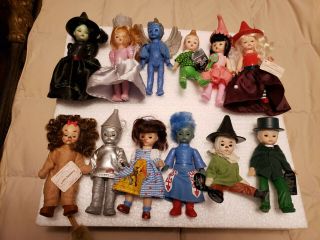 Madame Alexander Wizard Of Oz Dolls - Cond - Set Of 12 Mcdonald 