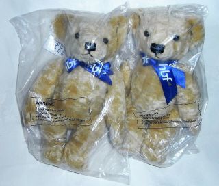 In Packets Deans Rag Book Hbf Plush Teddy Bears (x2)