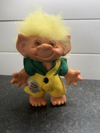 1960’s Thomas Dam Troll Bank 7 Inches.  Marked.  All Bank Label