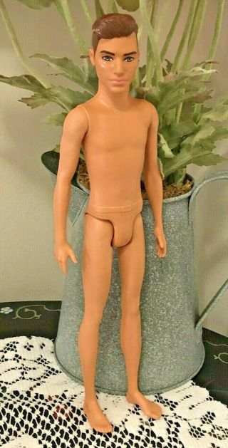 Barbie Fashionistas Ken Hispanic Latino 12 " Doll - Nude For Ooak / Custom