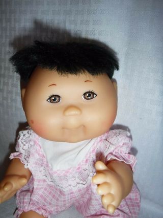 Cabbage Patch Kids 12 " Mattel 1995 Asian All Vinyl Baby Doll