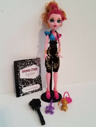Monster High Gigi Grant 13 Wishes Genie Doll Earrings Clothes Shoes Scorpion