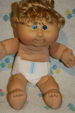 Cabbage Patch Kids Play Along PA - 19 Blonde/Teal Babies Boy Doll 14 in. 3