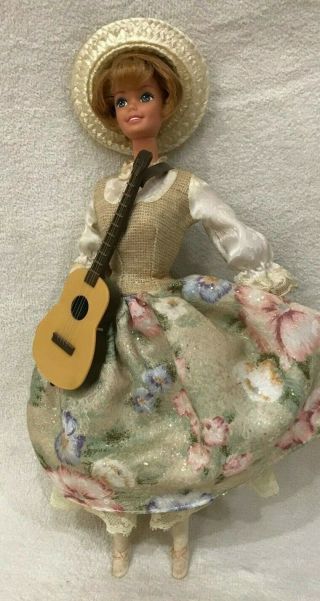 Mattel Barbie Sound Of Music Doll Maria 1995 Great For Ooak