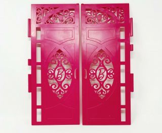 2013 Barbie 3 Story Dream House Set Of 2 Front Elevator Doors Replacement Parts