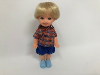 DRESSED MATTEL TOMMY DOLL - OUTFIT SHOES BARBIE FRIEND boy Rooted Hair 2