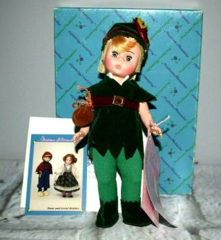 Madame Alexander Peter Pan 8 " Doll 465 Storyland Series Box Hang Tag