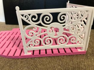 Barbie Dream House 2013 Replacement Parts 3rd Floor Patio Balcony Section 2