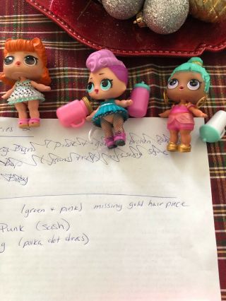 Lol Surprise Doll Series 2,  3 Pack: Jitterbug,  Miss Punk And Genie