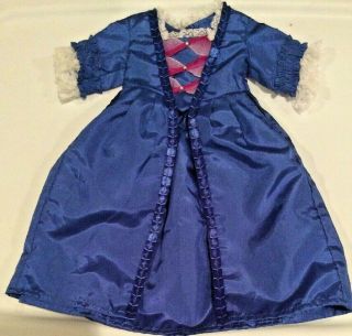 American Girl/pleasant Company Felicity Christmas Gown & Stomacher Retired