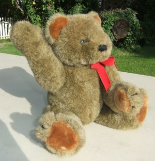 1983 Gund Collectors Classic Limited Edition Brown Hard Jointed Teddy Bear 12 