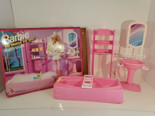 Barbie So Much To Do Bathroom Set 67151 No Accessories