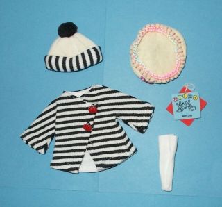 7.  5 " Tagged Kish & Company Riley Doll Miscellaneous Items Jacket,  Hats,  Tag
