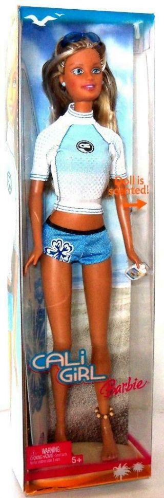 Barbie Doll Cali Girl Doll 2004 G8863 Nrfb