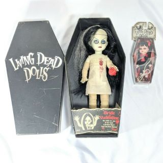 Living Dead Dolls Bride Of Valentine & Mini Kitty (together)
