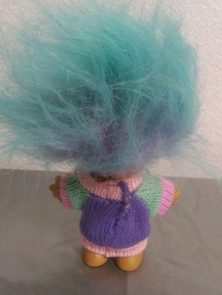 Russ Troll Doll with Sweater.  5 
