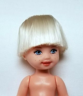 Tommy Doll Nude Platinum Blonde Hair Blue Eyes Freckles Kelly Lil Friend