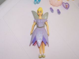 Polly Pocket Disney Tinkerbell Outfits Shoes Wings Heart Peter Pan 3