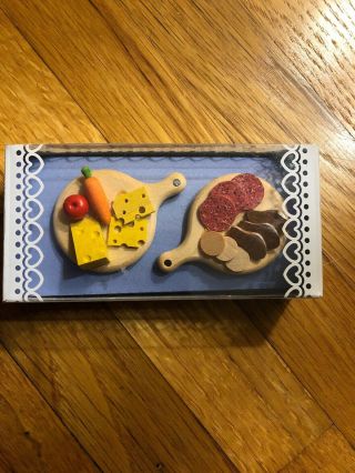 Bodo Hennig Miniature Kitchen Snack Platters Charcuterie Board