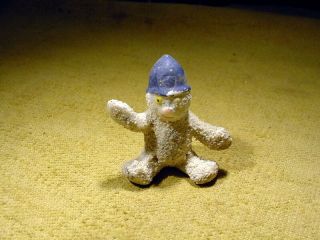 Small Bisque Snow Baby Police Bear Doll Age 1900 Excavated Hertwig Art.  11326