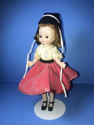 Vintage 8” American Character Betsy Mccall Doll Dancing Holiday Outfit Shoes