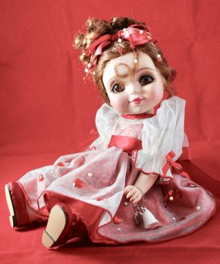 Marie Osmond Adoring Hearts Adora Belle 12 " Porcelain Doll Limited Edition