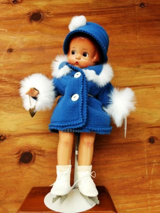 Patsy Doll 13” Effanbee Ice Skater Limited Edition Hang Tag
