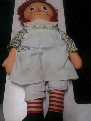 Knickerbocker Raggedy Ann 19” Doll