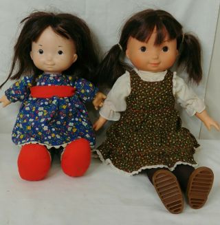 Vintage 1978 Fisher Price My Friend Jenny 212 & Lap Sitter Doll Jenny 201 1973