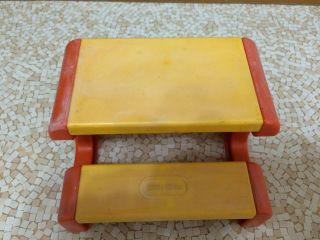 Barbie Doll Size Little Tikes Garden Yard Picnic Table Bench Outdoor Furniture 2