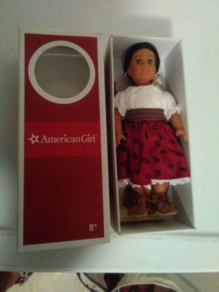 American Girl 6” Josefina Mini Doll And Mini Book.  See Photos.  Gcajr