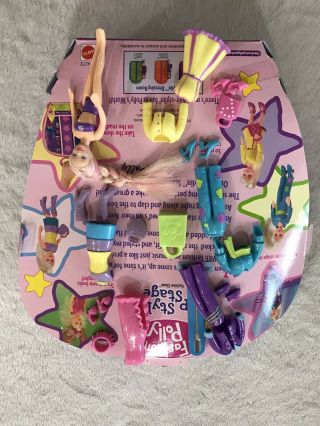 Polly Pocket Sparkle Style House,  Hip Style Stage,  2 Cars,  Limousine,  Pool Party 3