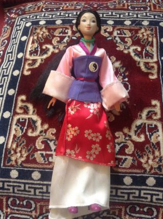 Mattel Disney,  Matchmaker Magic Mulan Doll From The 90 