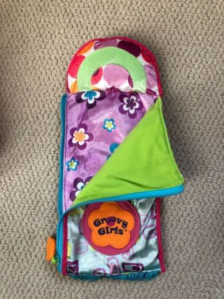 Groovy Girl Plush Gorgeous Satin Zippered Sleeping Bag