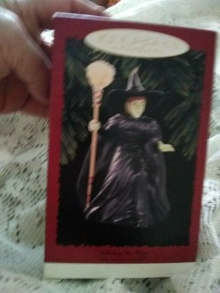 1996 Hallmark Keepsake Christmas Tree Ornament Witch Of The West Wizard Of Oz