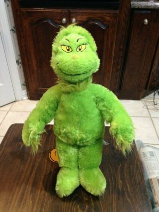 Build A Bear Dr.  Suess The Grinch Who Stole Christmas Storybook Movie Character