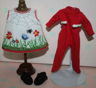 8 " Madame Alexander Ma Embroidered Outfit Tagged Itsy Bitsy Spider