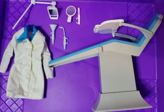 Dentist Barbie Chair Accessories Dress