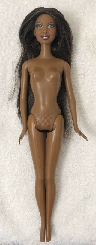 African American Barbie Basics Hybrid Doll