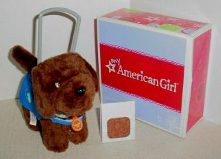 American Girl Doll Service Dog Chocolate Chip Set