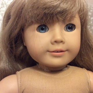 American Girl Doll Ash Blond Hair Blue Eyes 2