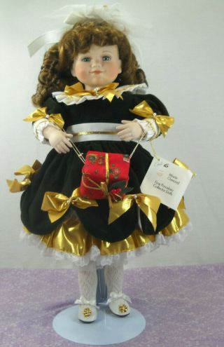 Marie Osmond Doll Bryanna 1992 Christmas Series 18 "