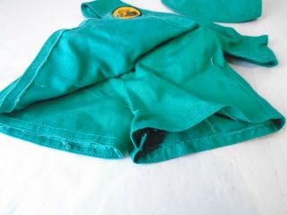 Build - A - Bear Workshop Girl Scout Junior ' s Green Uniform Skirt & Sash hat Em 2