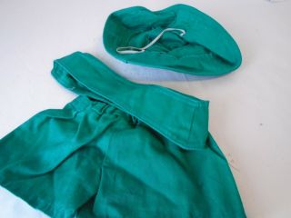 Build - A - Bear Workshop Girl Scout Junior ' s Green Uniform Skirt & Sash hat Em 3