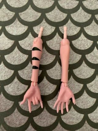 Monster High Create a Monster Cat Arms & Hands Left & Right Replacement Parts 2